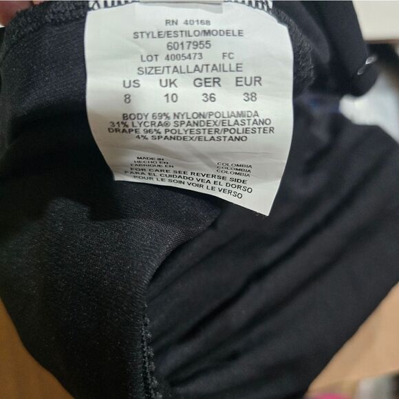 Magicsuit Hazy Daze Lisa One-Piece Swimsuit NWOT Size 8 Blue And Black - Picture 6 of 6